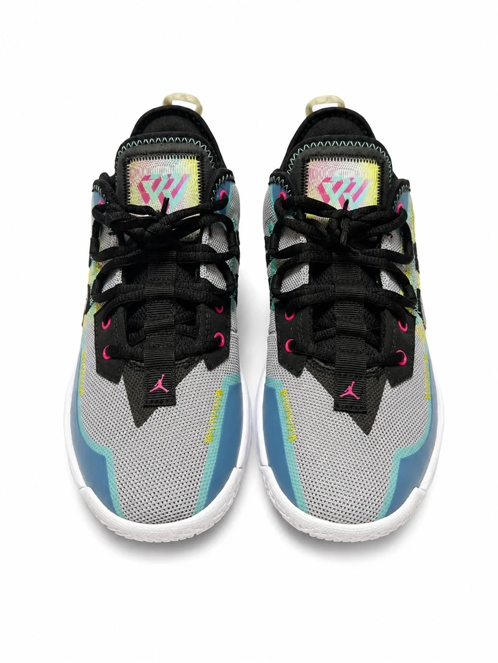 Nike Jordan Why Not? Basketball Shoes Multicolor White Athletic Sneakers